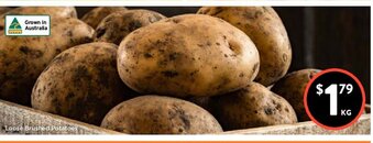 Foodworks Loose Brushed Potatoes offer
