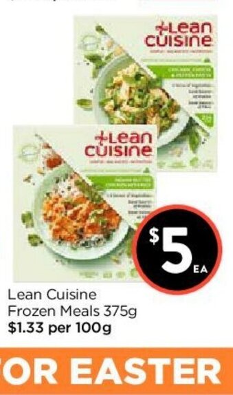 Foodworks Lean Cuisine Frozen Meals 375g offer