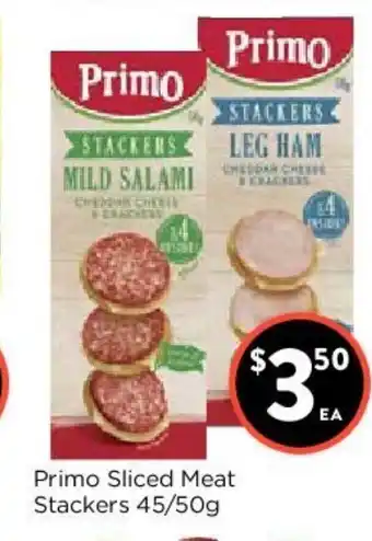 Foodworks Primo Sliced Meat Stackers 45/50g offer