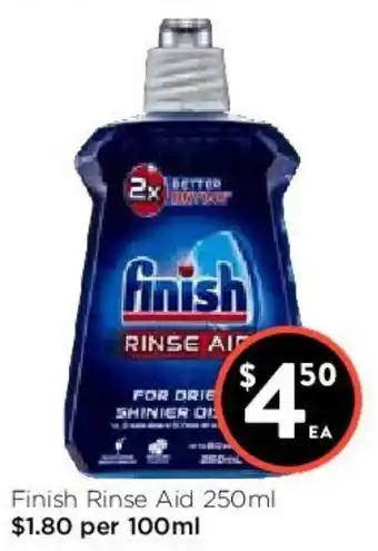 Foodworks Finish Rinse Aid 250ml offer
