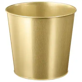 IKEA Daidai plant pot, brass-colour, 19 cm offer