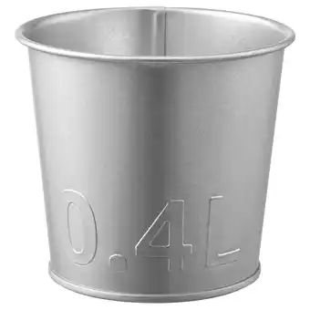 IKEA Åkerbär plant pot, in/outdoor/galvanised, 9 cm offer