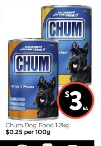 Foodworks Chum Dog Food 1,2kg offer