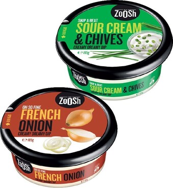 IGA Zoosh Dips 185g Selected Varieties offer