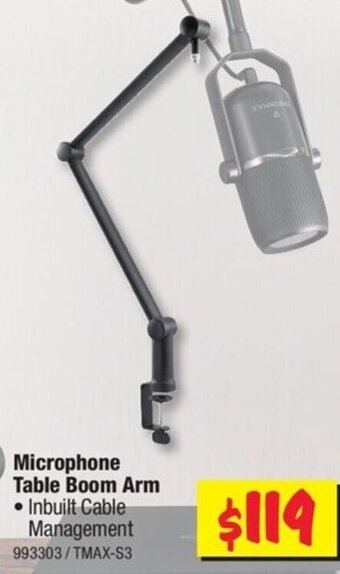 JB Hi-Fi Microphone Table Boom Arm offer