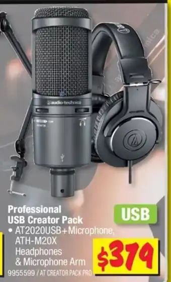 JB Hi-Fi Professional USB Creator Pack offer