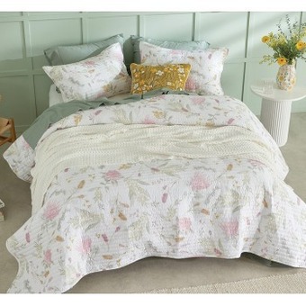 Pillow Talk Josie floral coverlet set by habitat offer