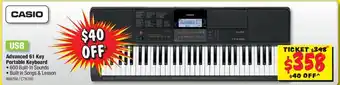 JB Hi-Fi Advanced 61 Key Portable Keyboard offer
