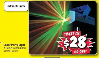 JB Hi-Fi Laser Party Light offer