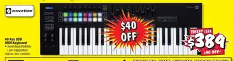 JB Hi-Fi 49 Key USB MIDI Keyboard offer
