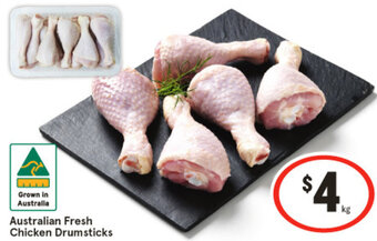 IGA Australian Fresh Chicken Drumsticks offer