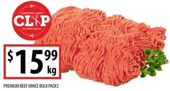 Supabarn PREMIUM BEEF MINCE BULK PACKS offer