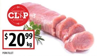 Supabarn PORK FILLET offer