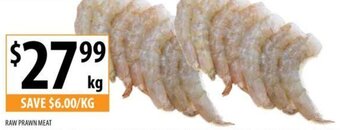 Supabarn RAW PRAWN MEAT offer