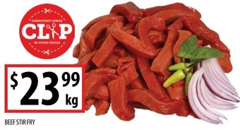 Supabarn BEEF STIR FRY offer