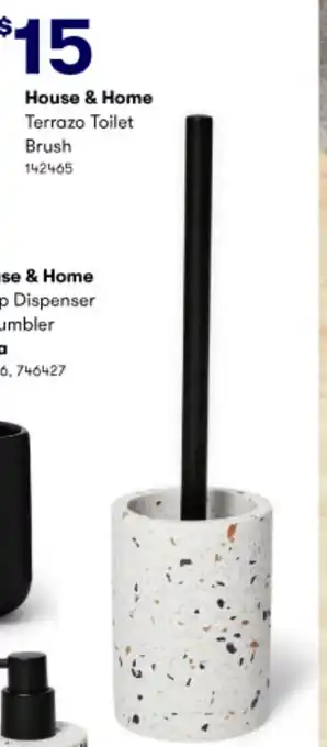 BIG W Terrazo toilet brush offer