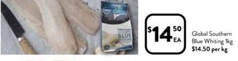 Foodworks Global Southern Blue Whiting 1kg offer