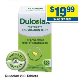 Dulcolax 200 Tablets