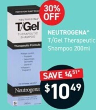 NEUTROGENA T/Gel Therapeutic Shampoo 200ml