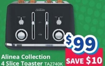 Bi-Rite Alinea Collection 4 Slice Toaster offer