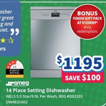 Bi-Rite 14 Place Setting Dishwasher offer