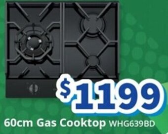 Bi-Rite 60cm Gas Cooktop offer