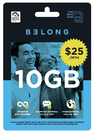 Coles Belong $25 Starter Pack offer