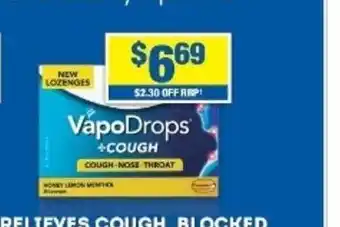My Chemist VapoDrops + Cough offer