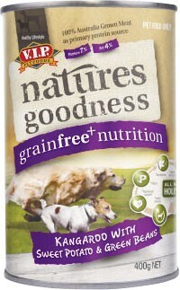 Coles V.I.P. Natures Goodness Dog Food 400g offer