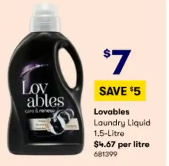 Laundry liquid
