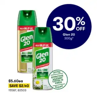 BIG W Glen 20 300g offer