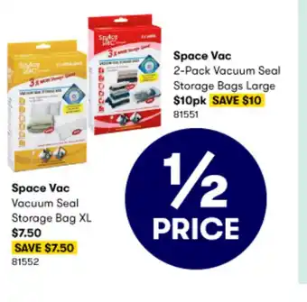 BIG W Space vac offer