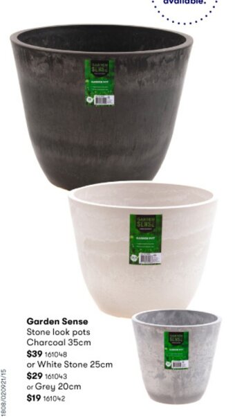 BIG W Garden sense offer