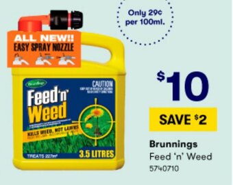 BIG W Brunnings offer