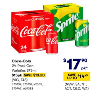 BIG W Coca-cola offer