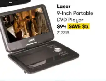 BIG W 9-inch portable DVD player offer