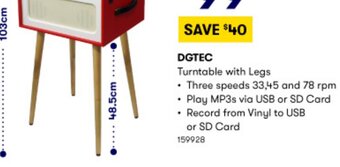 BIG W DGTec offer