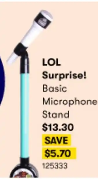 BIG W Basic microphone stand offer