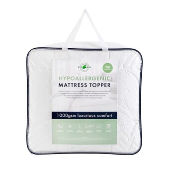 Pillow Talk Hypoallergenic 1000gsm mattress topper by greenfirst offer