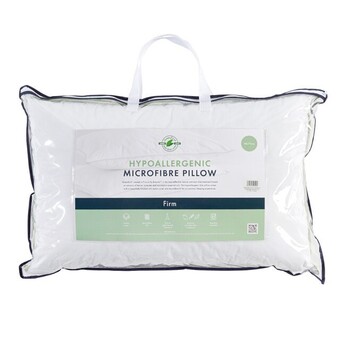 Pillow Talk Hypoallergenic microfibre firm pillow by greenfirst offer
