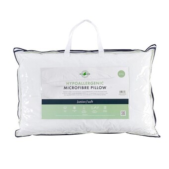 Pillow Talk Hypoallergenic microfibre junior/soft pillow by greenfirst offer