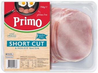 IGA Primo short cut rindless bacon 750g offer