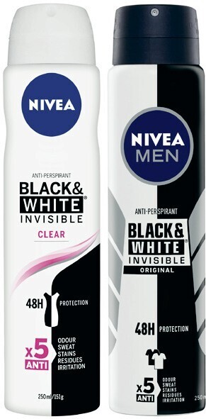 Coles Nivea antiperspirant aerosol deodorant 250ml offer
