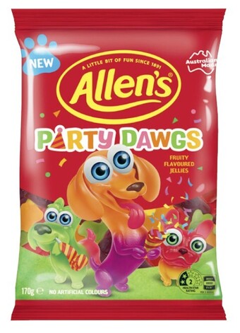 Coles Allen's candy varieties 140g-200g offer