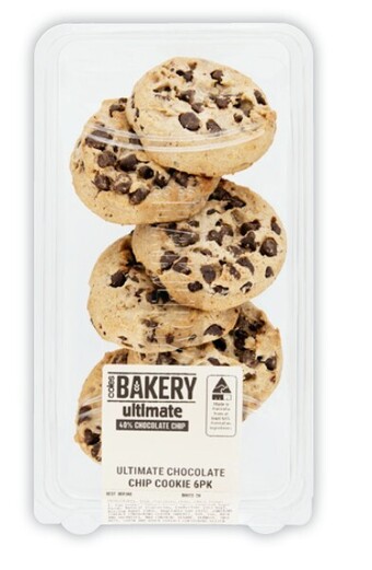 Coles Coles bakery cookies 6 pack offer