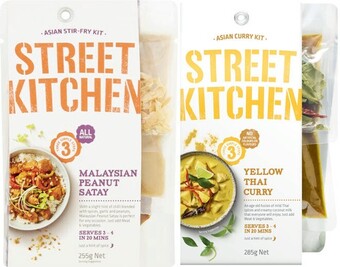 Coles Street kitchen asian kits 255g-285g offer