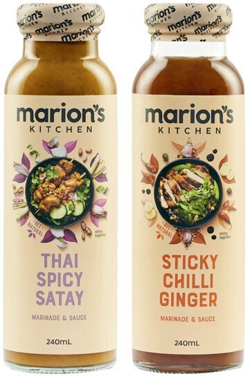 Coles Marion's kitchen marinade or dressing 240ml offer