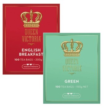 Coles Queen victoria tea 100 pack offer