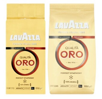 Coles Lavazza qualita oro coffee beans or ground 1kg offer
