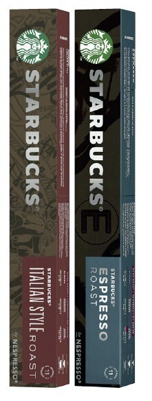 Coles Starbucks by nespresso coffee capsules 10 pack offer